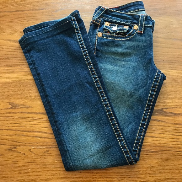 True Religion Rainbow Becky Jeans EUC - Picture 12 of 16